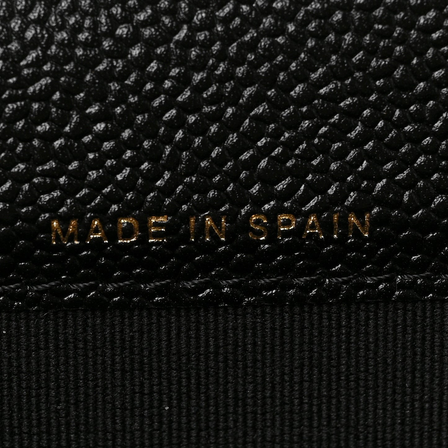 Caviar Quilted Chain CC Flap Card Holder Black