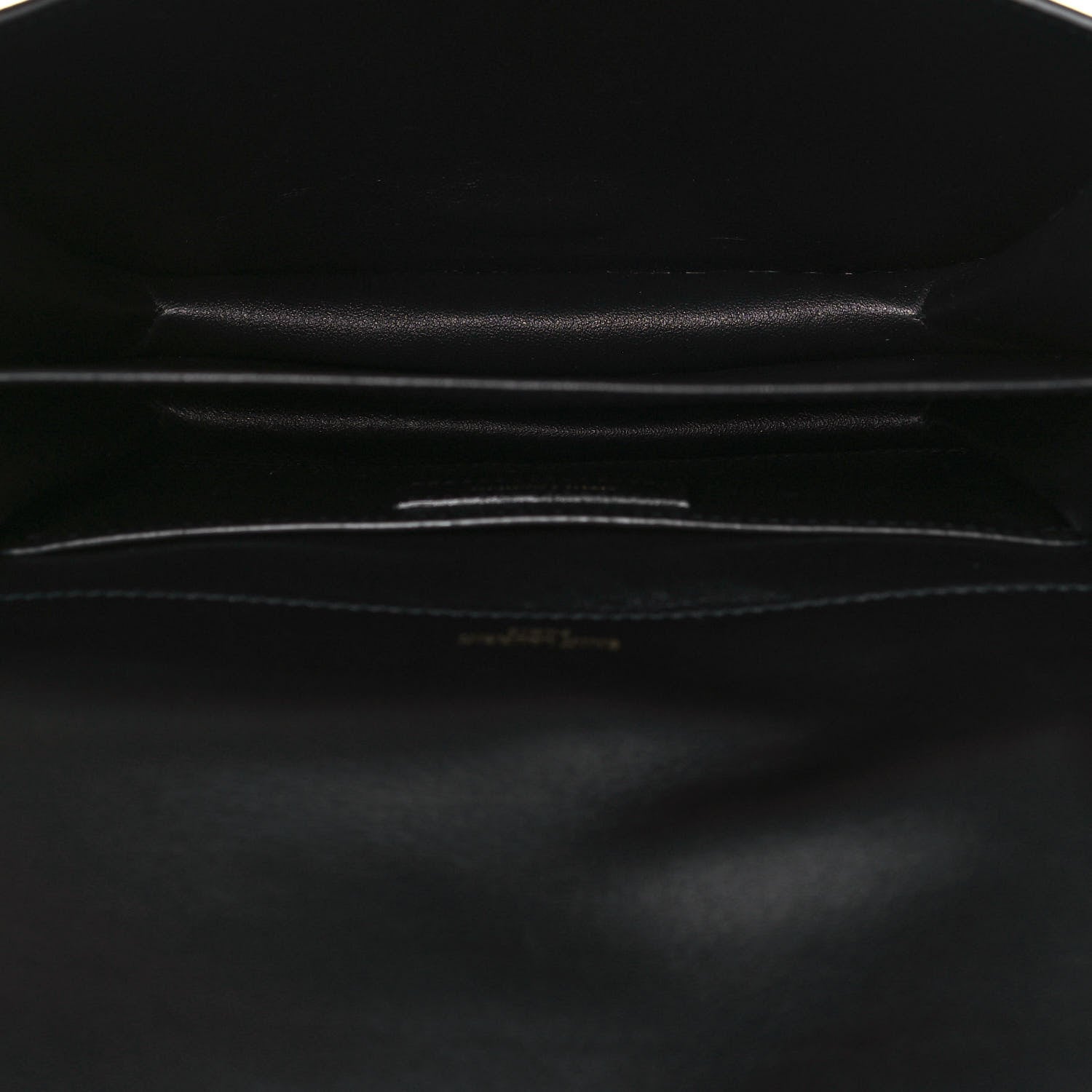 Saint Laurent Suede Smooth Calfskin Monogram Medium Solferino Soft Satchel Black 5 of 12