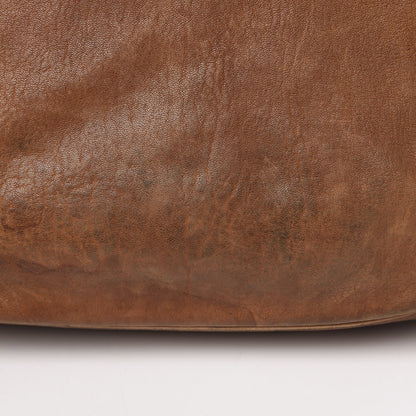 Saint Laurent Sheepskin Large Roady Hobo Brown 14 of 23