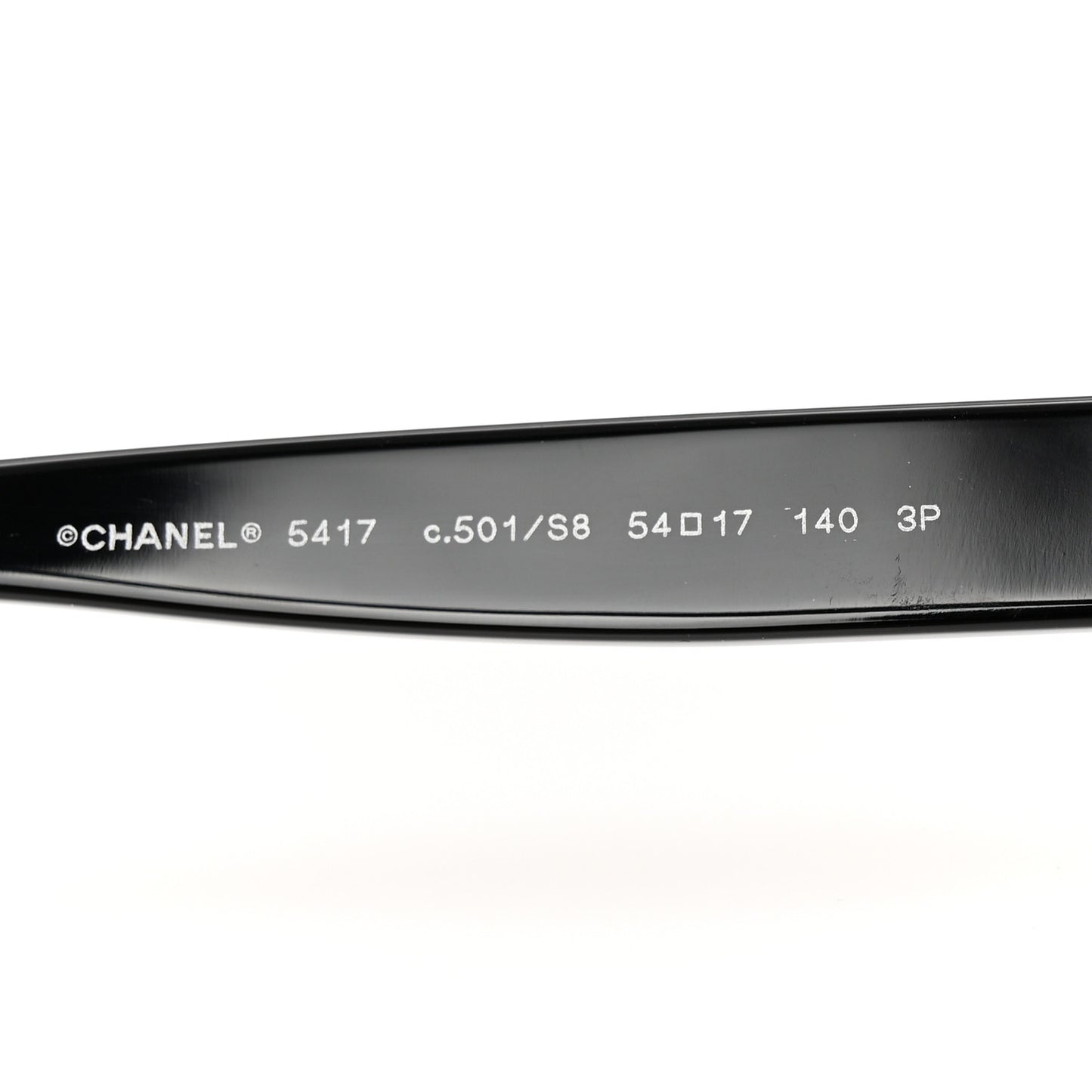 Acetate Polarized Square Sunglasses 5417 Black