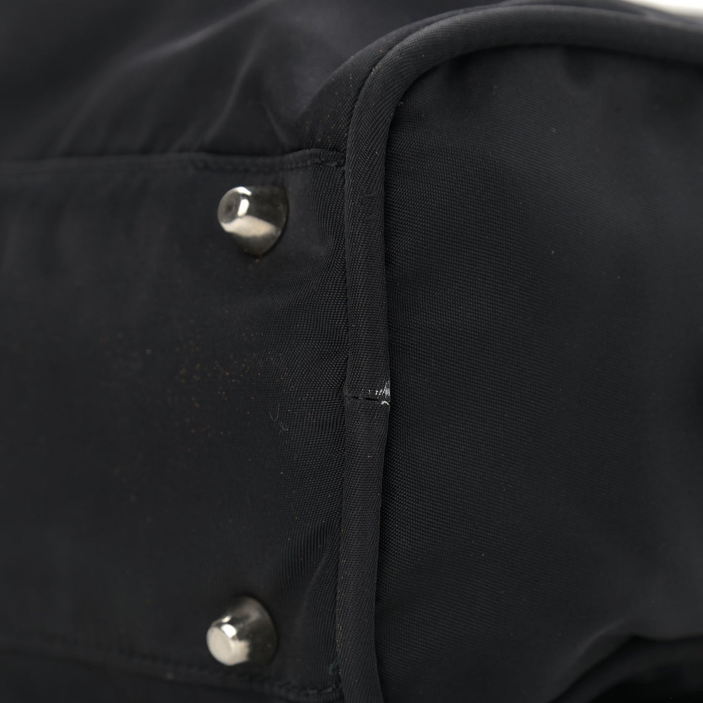 Nylon Vela Tote Black