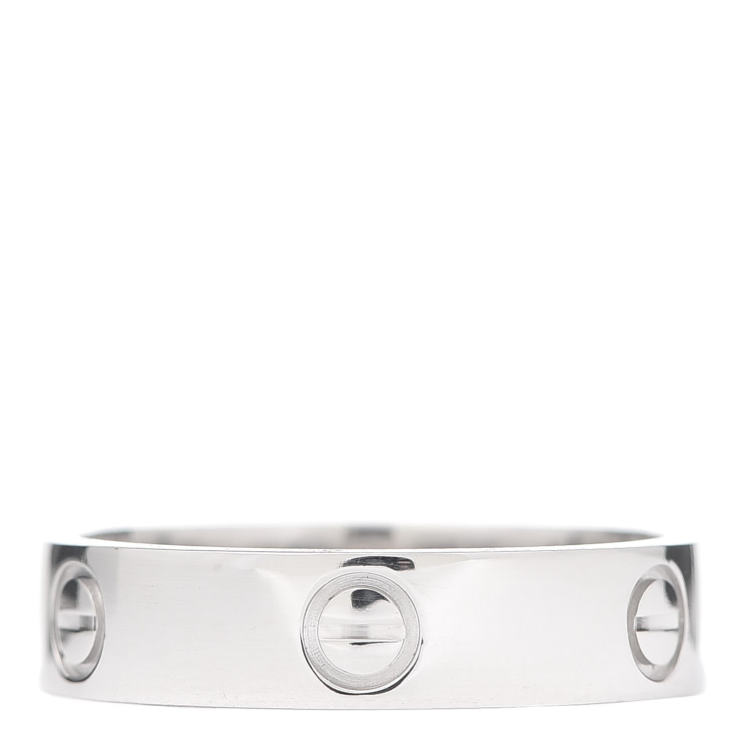 Cartier Platinum 5.5mm LOVE Ring 64 10.75 3 of 4