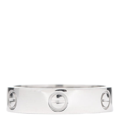 Cartier Platinum 5.5mm LOVE Ring 64 10.75 3 of 4