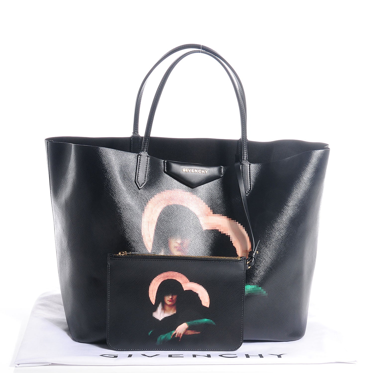 Givenchy Coated Canvas Large Antigona Madonna Tote 6 of 11