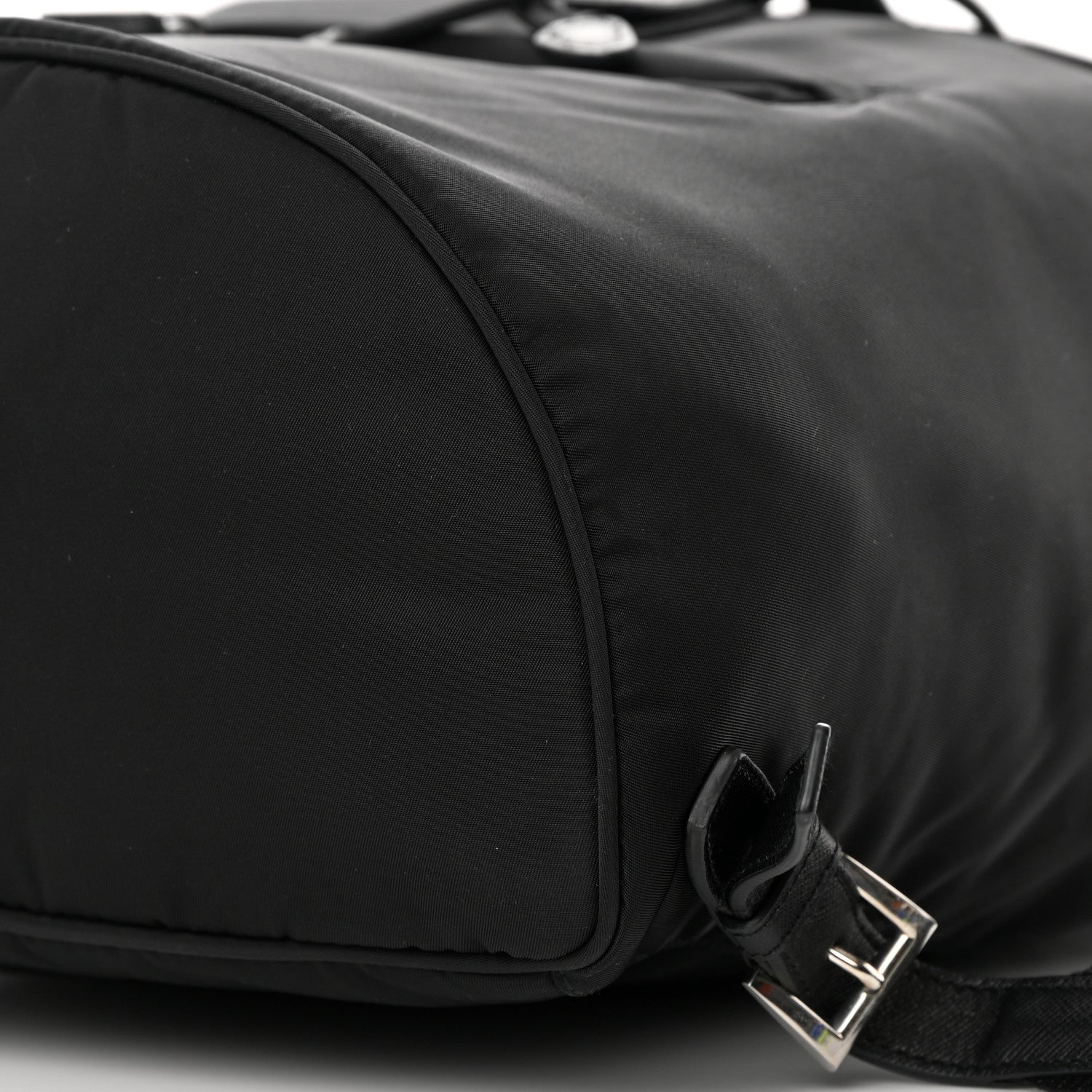 Prada Nylon Tessuto Saffiano Zipper Backpack Black 10 of 11