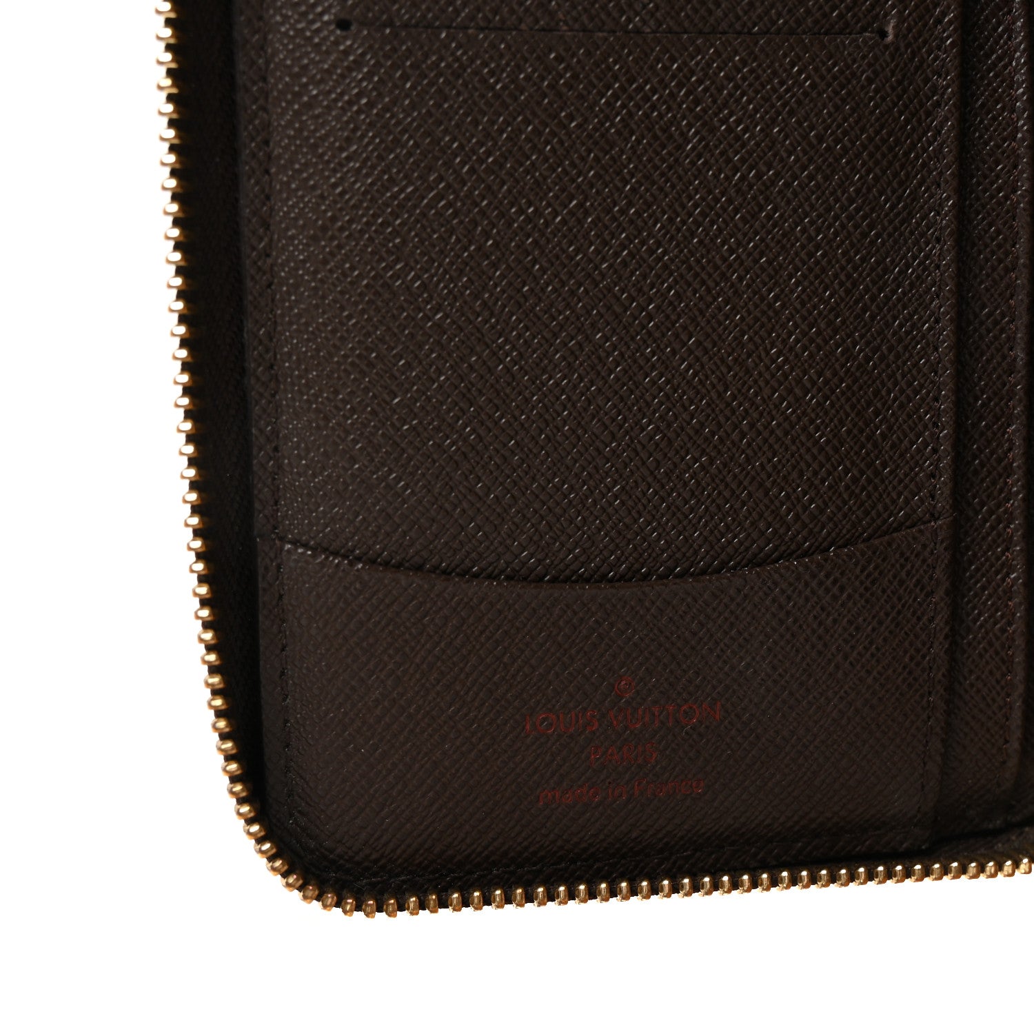 Louis Vuitton Damier Ebene Zippy Compact Wallet 6 of 7