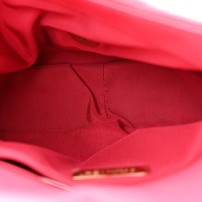 Chanel Goatskin Quilted Medium Chanel 19 Flap Pink 5 of 11