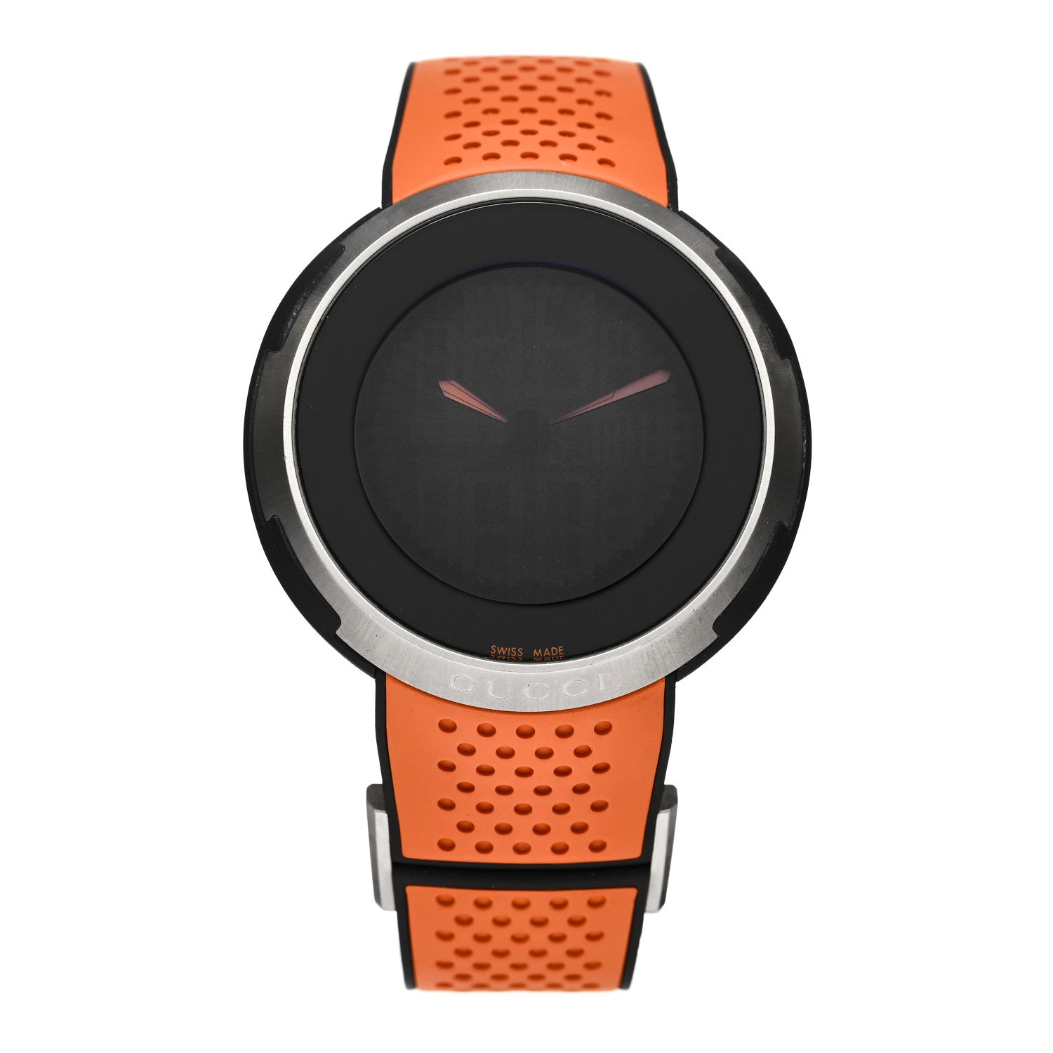 Gucci Stainless Steel Rubber 49mm Digital I-Gucci Sport Watch Black 2 of 5