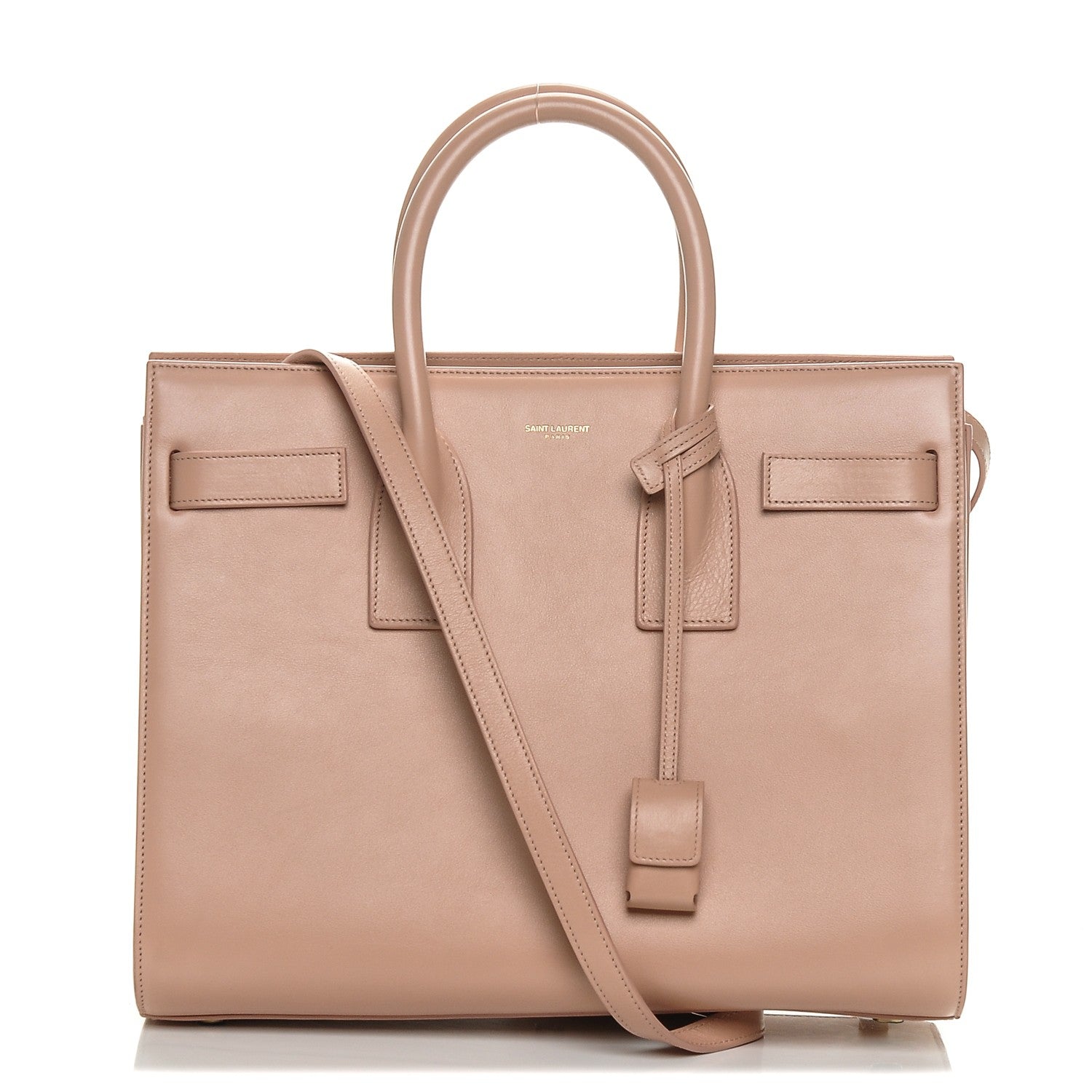 Saint Laurent Calfskin Small Sac De Jour Light Blush 1 of 6