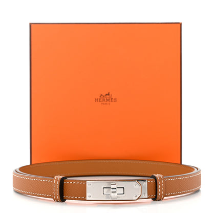 Hermes Epsom Kelly Belt Gold 4 of 4