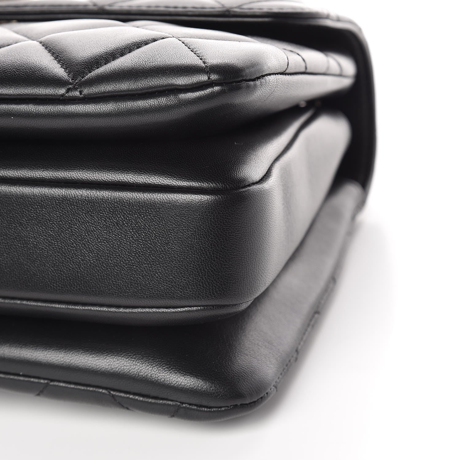 Chanel Lambskin Quilted Small Trendy CC Dual Handle Flap Bag Black 12 of 13