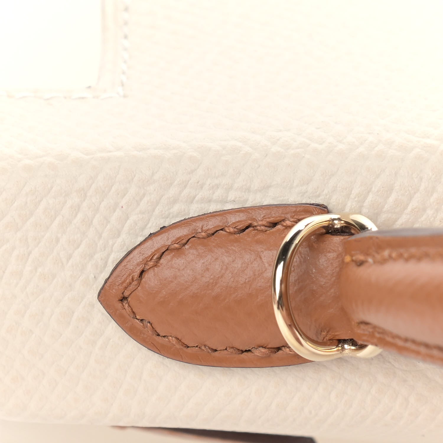 Hermes Epsom Mini Horseshoe Kelly Sellier 20 Craie Sesame 10 of 32