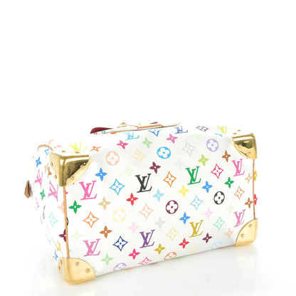 Louis Vuitton Monogram Multicolor Speedy 30 White 4 of 8