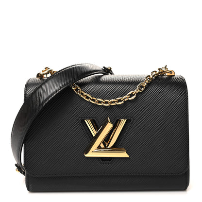 Louis Vuitton Epi Twist Shoulder Bag MM Black 1 of 11