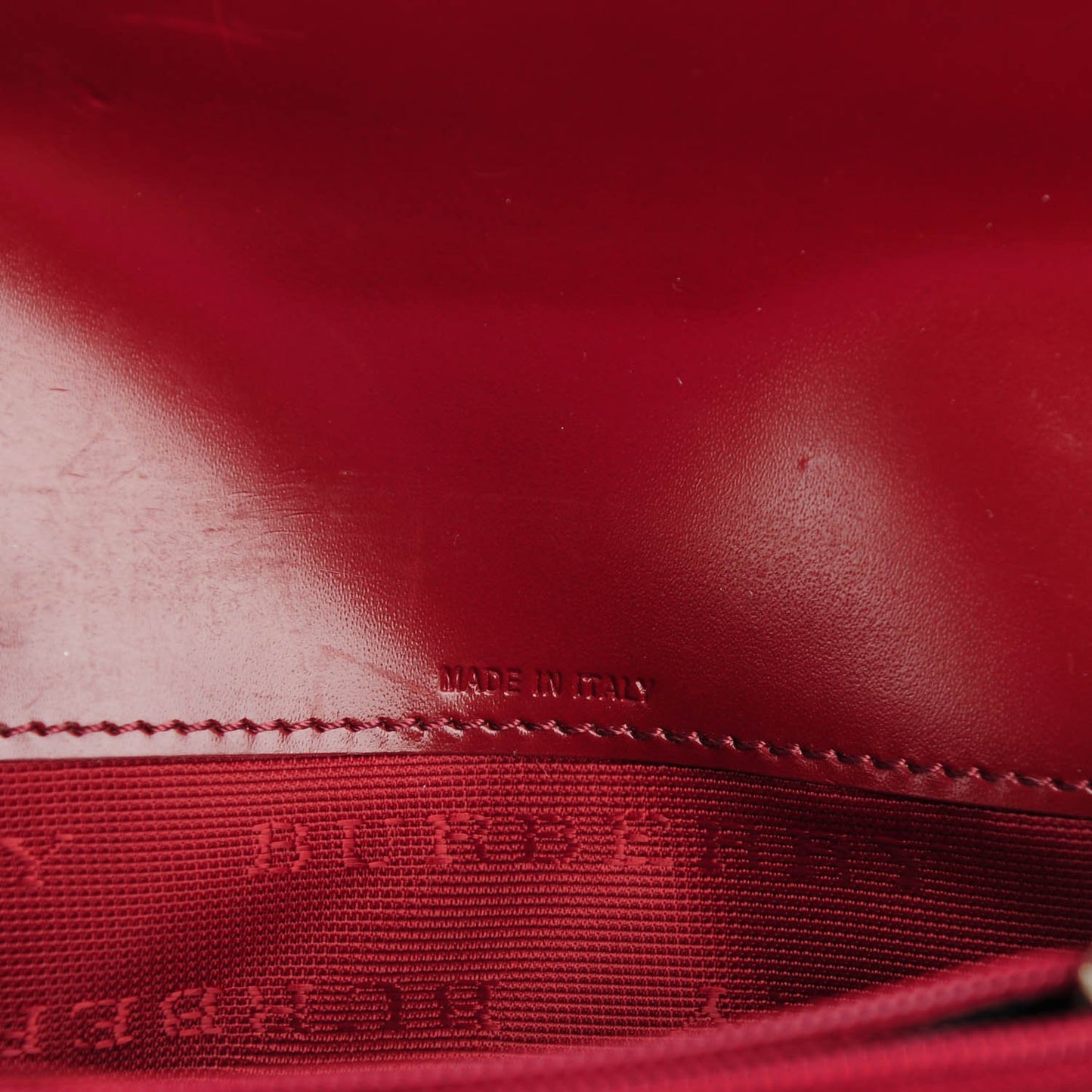 Haymarket Check Continental Wallet Red
