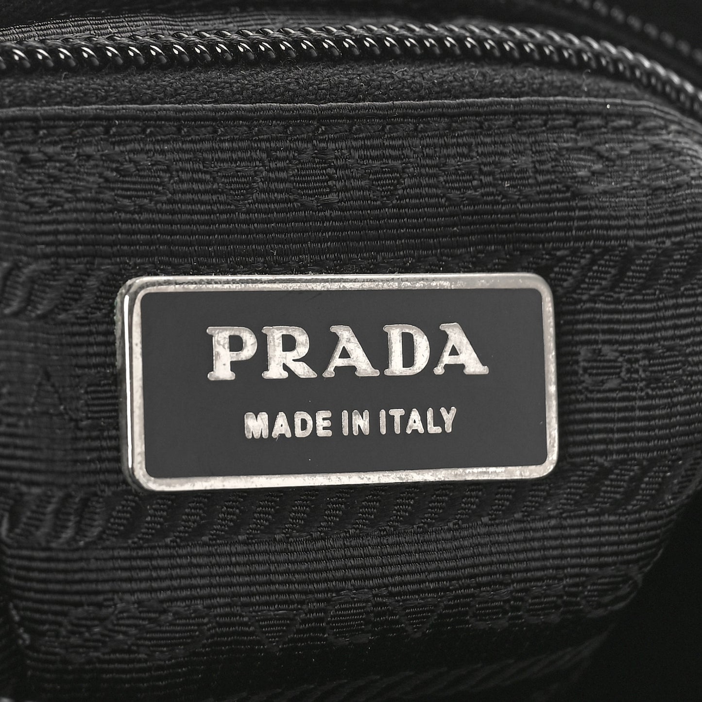 Nylon Messenger Bag Black