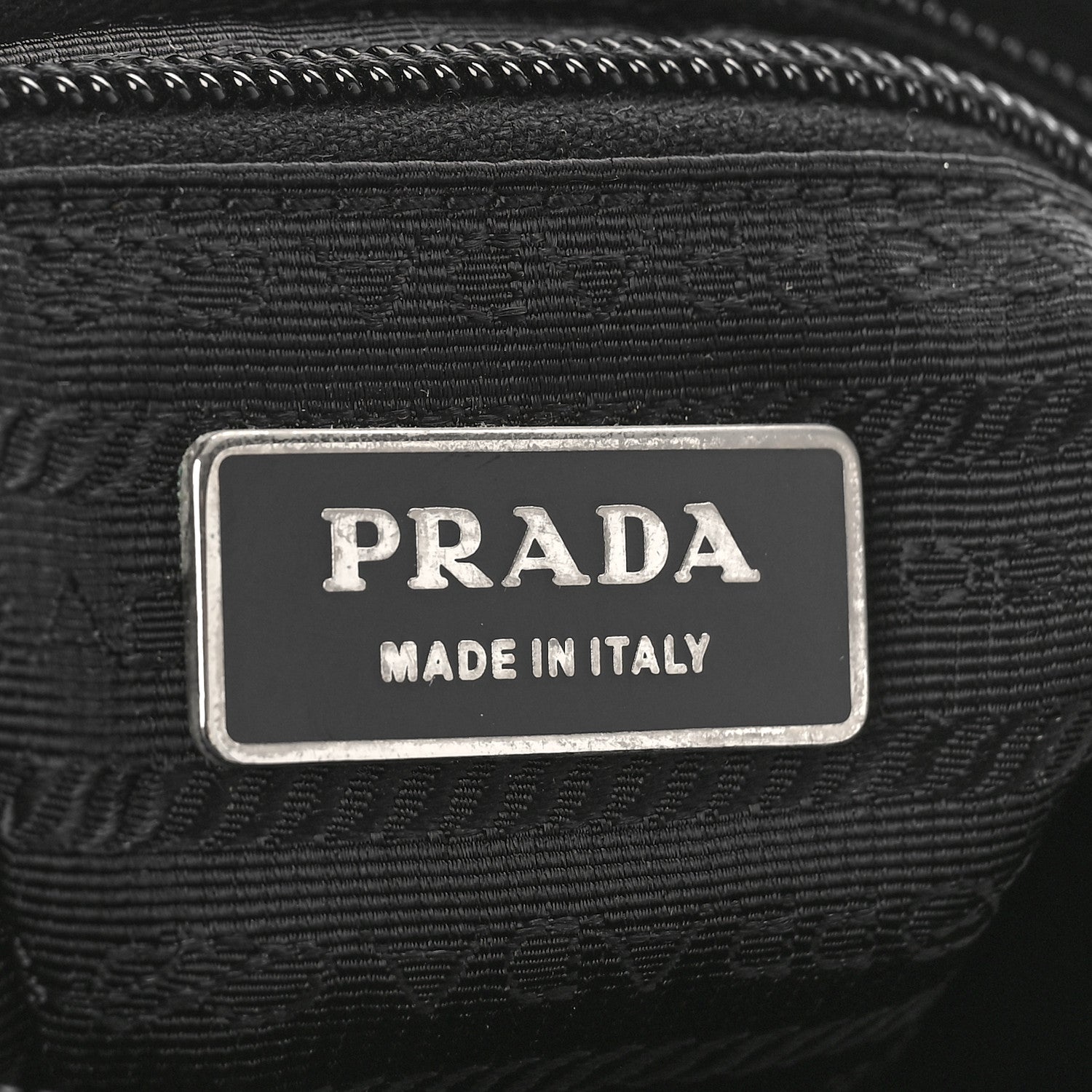 Prada Nylon Messenger Bag Black 6 of 8