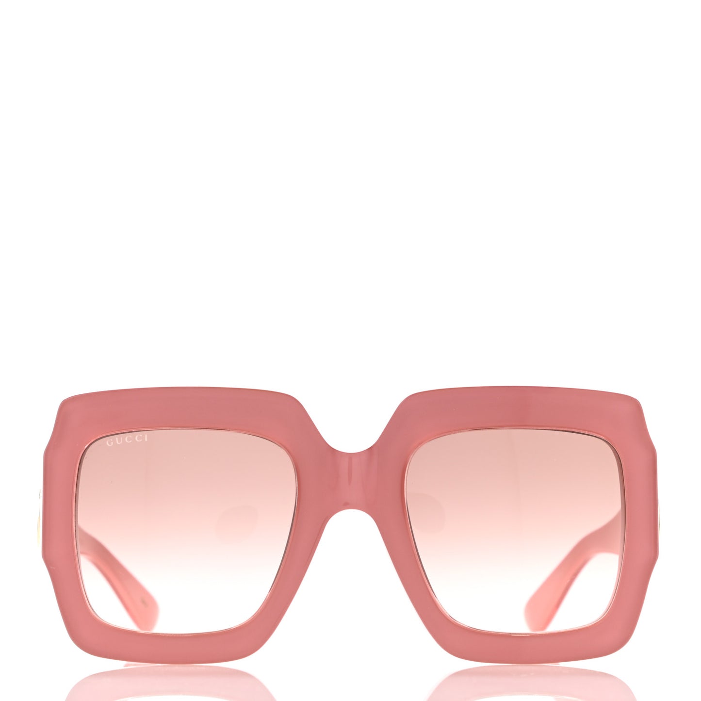 Square Frame GG0178S Sunglasses Rose Brown