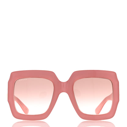 Gucci Square Frame GG0178S Sunglasses Rose Brown 2 of 8
