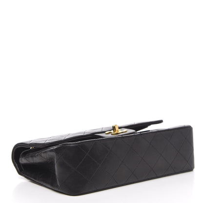 Chanel Lambskin Quilted Small Double Flap Black 3 of 14