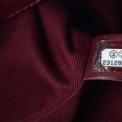 Chanel Denim Calfskin Quilted Backpack Dark Grey Black 7 of 7