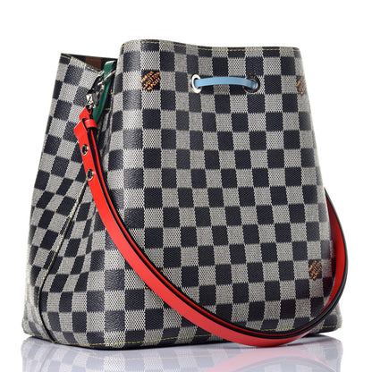 Louis Vuitton Damier Neonoe Black White 3 of 8