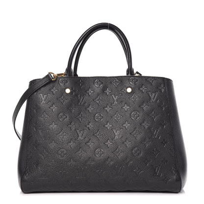 Louis Vuitton Empreinte Montaigne GM Black 1 of 15