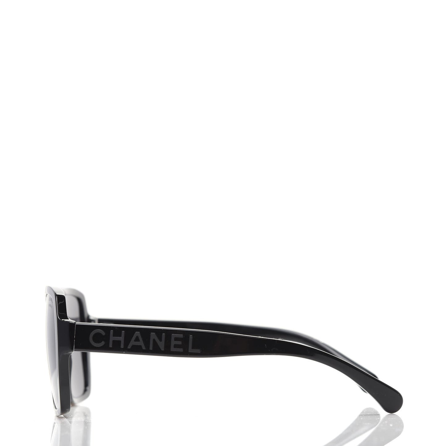 Acetate Polarized Square Sunglasses 5408 Black