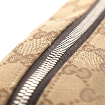 Gucci Monogram Dollar Calfskin Large Camera Case Beige Ebony Testa di Moro Marrone Scuro 12 of 13