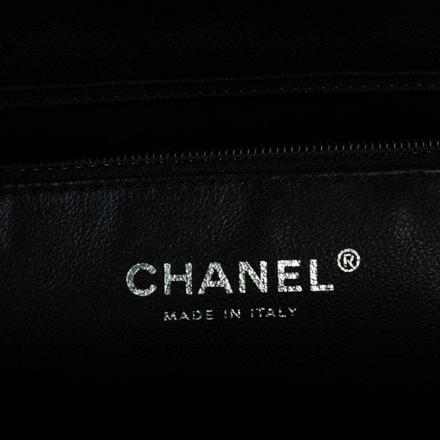 Caviar Quilted Timeless Clutch Black