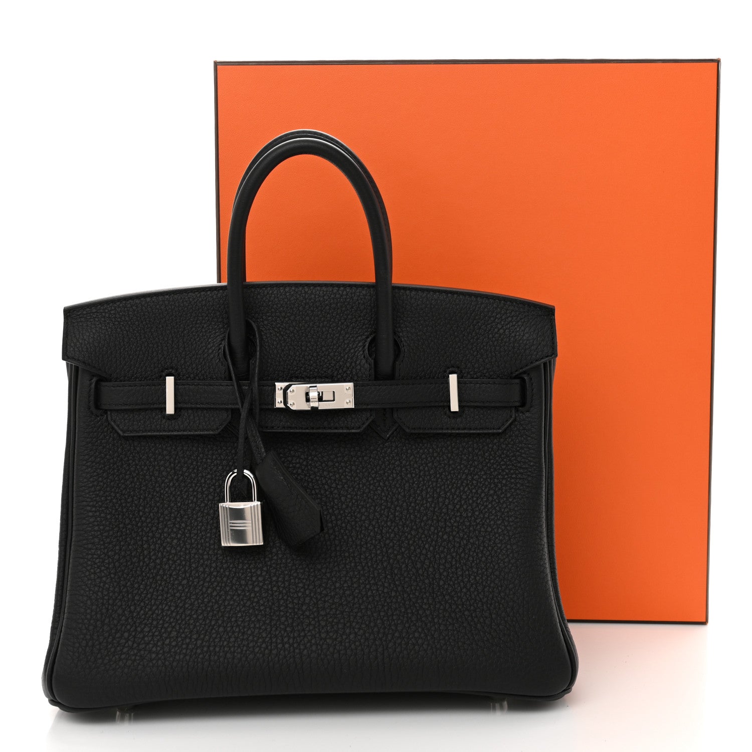Hermes Togo Birkin 25 Black 12 of 12