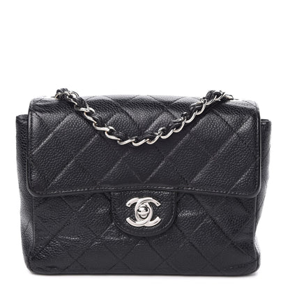 Chanel Caviar Quilted Mini Square Flap Black 1 of 11