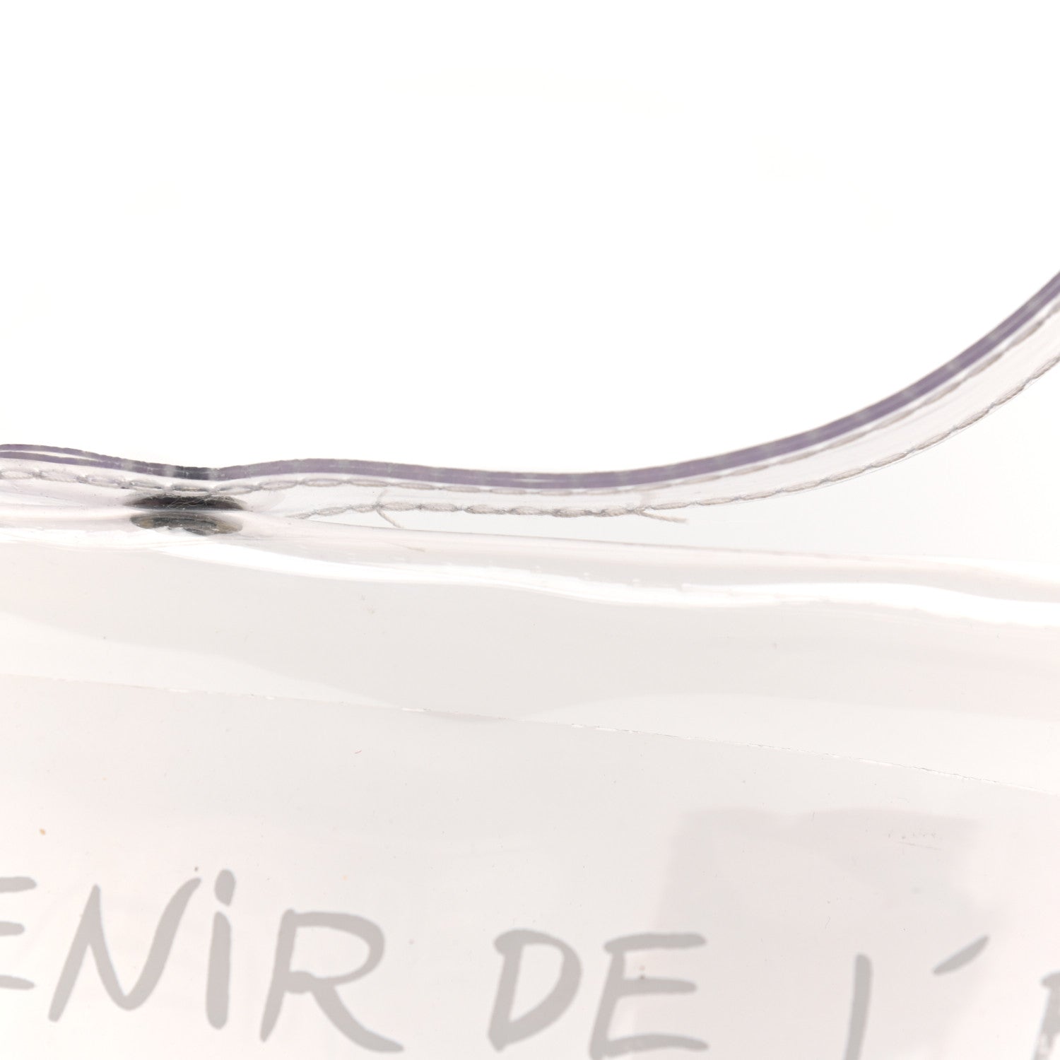 Hermes Vinyl Souvenir De L'Exposition Kelly Transparent 9 of 11