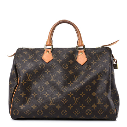 Louis Vuitton Monogram Speedy 35 1 of 19
