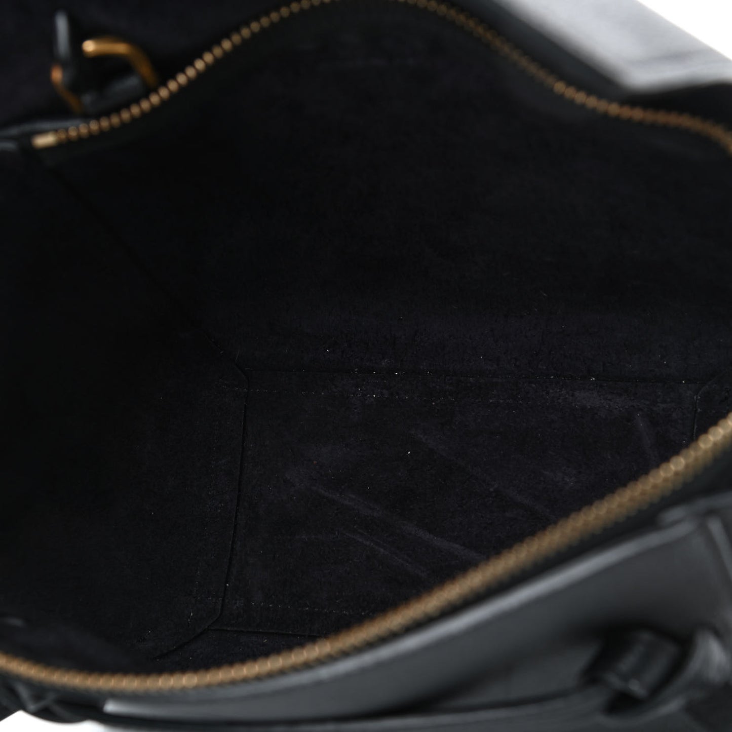 Grained Calfskin Nano Belt Bag Black