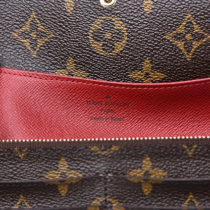 Louis Vuitton Monogram Emilie Wallet Fuchsia 5 of 8
