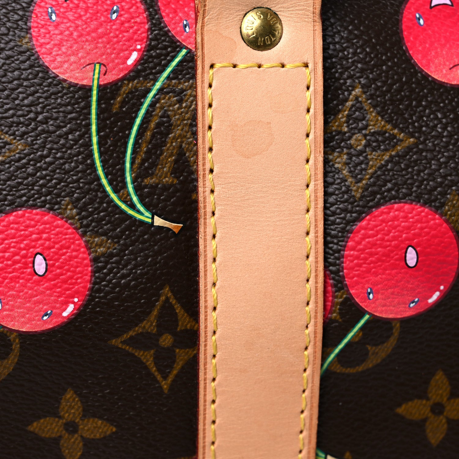 Louis Vuitton Monogram Cerises Keepall 45 17 of 25