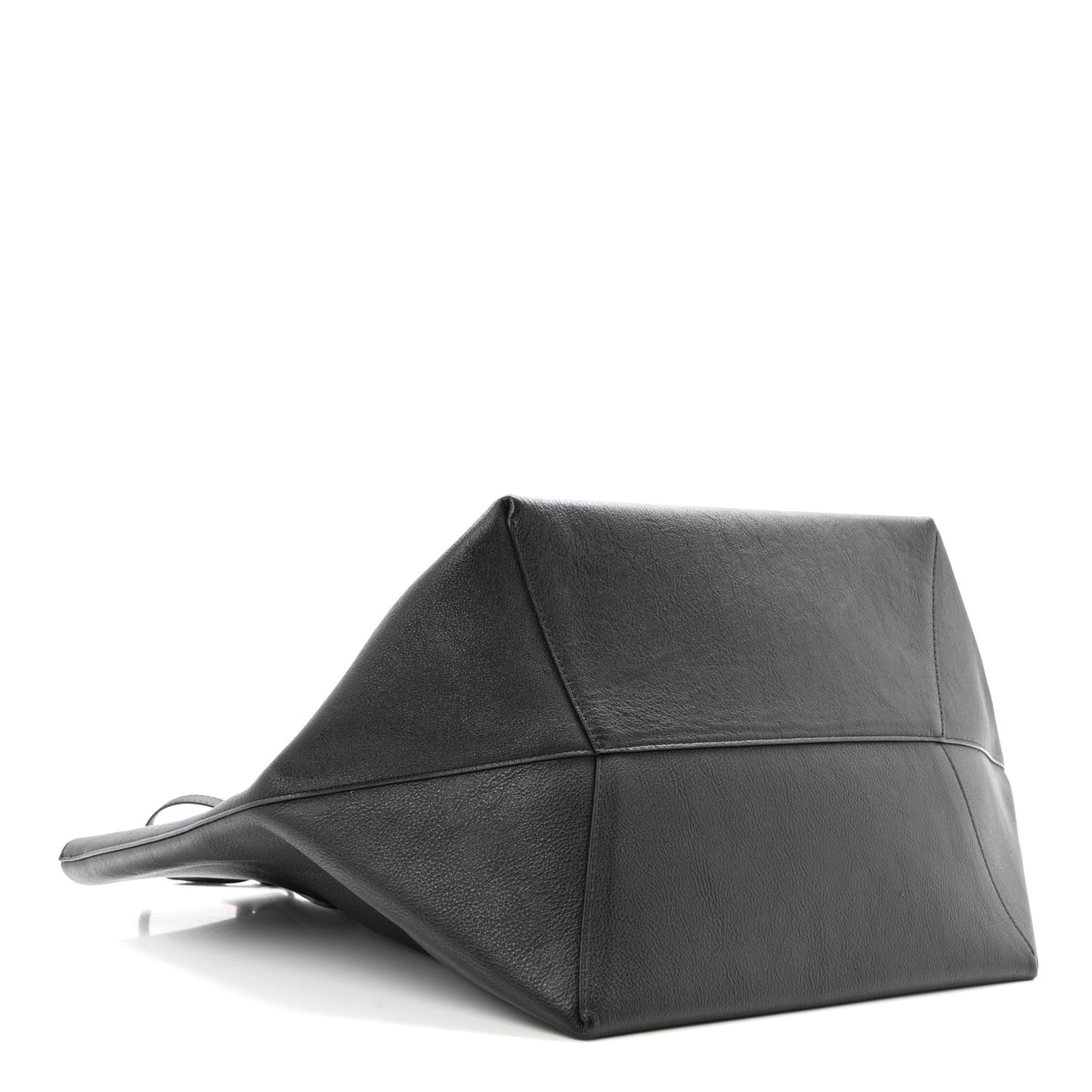 Supple Calfskin Everyday Soft Tote Black
