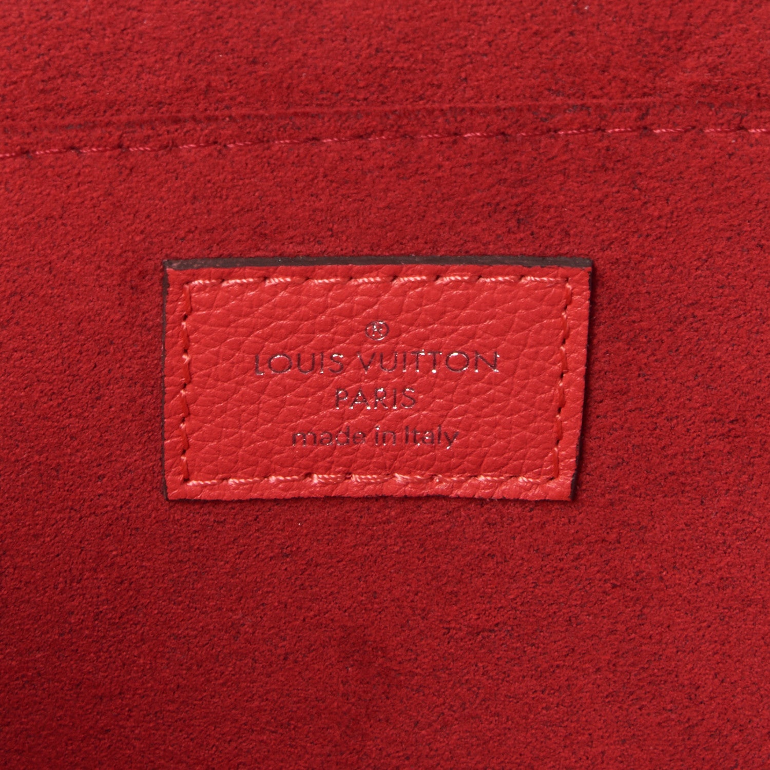 Louis Vuitton Taurillon Pochette Jour PM Poppy 7 of 8