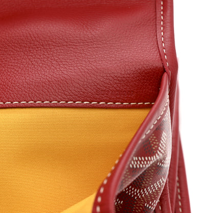 Goyard Goyardine Saint Leger Soft Briefcase Backpack Red 7 of 10
