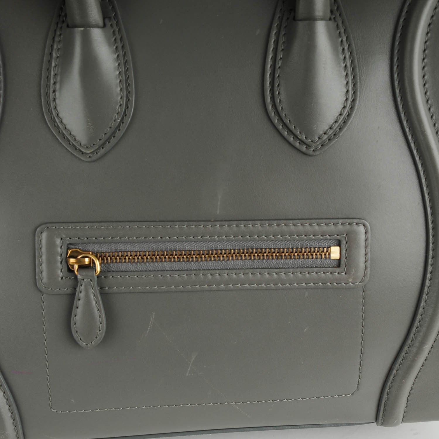 Celine Palmelato Mini Luggage Smoke 9 of 9