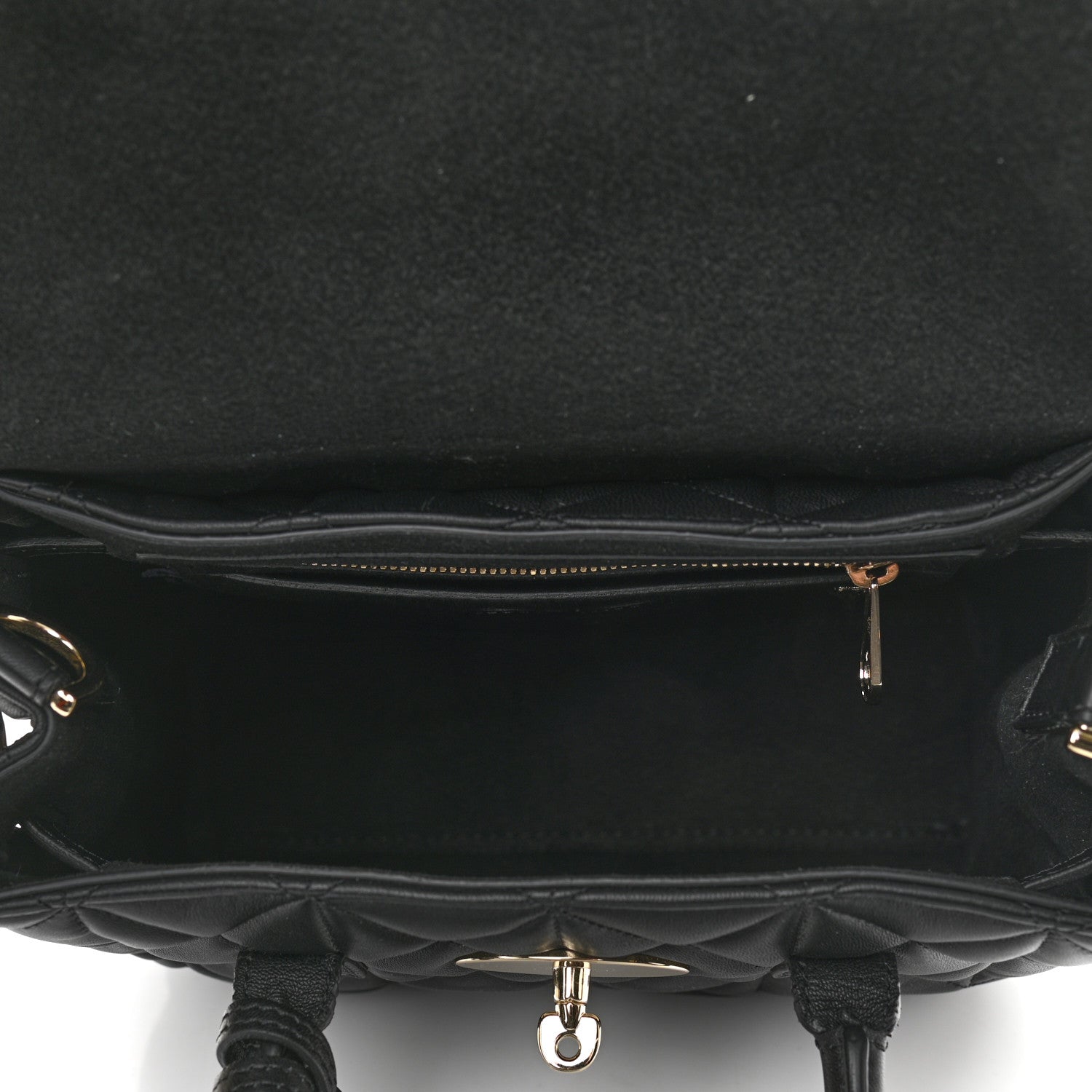 Mulberry Nappa Quilted Mini Cara Delevingne Convertible Bag Black 5 of 9