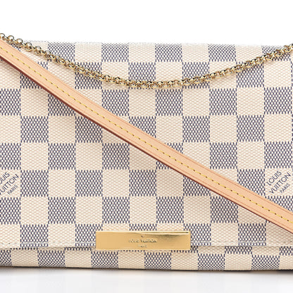 Louis Vuitton Damier Azur Favorite MM 8 of 11