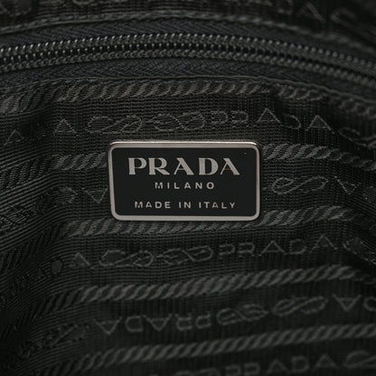 Prada Tessuto Nylon Messenger Bag Black 6 of 10