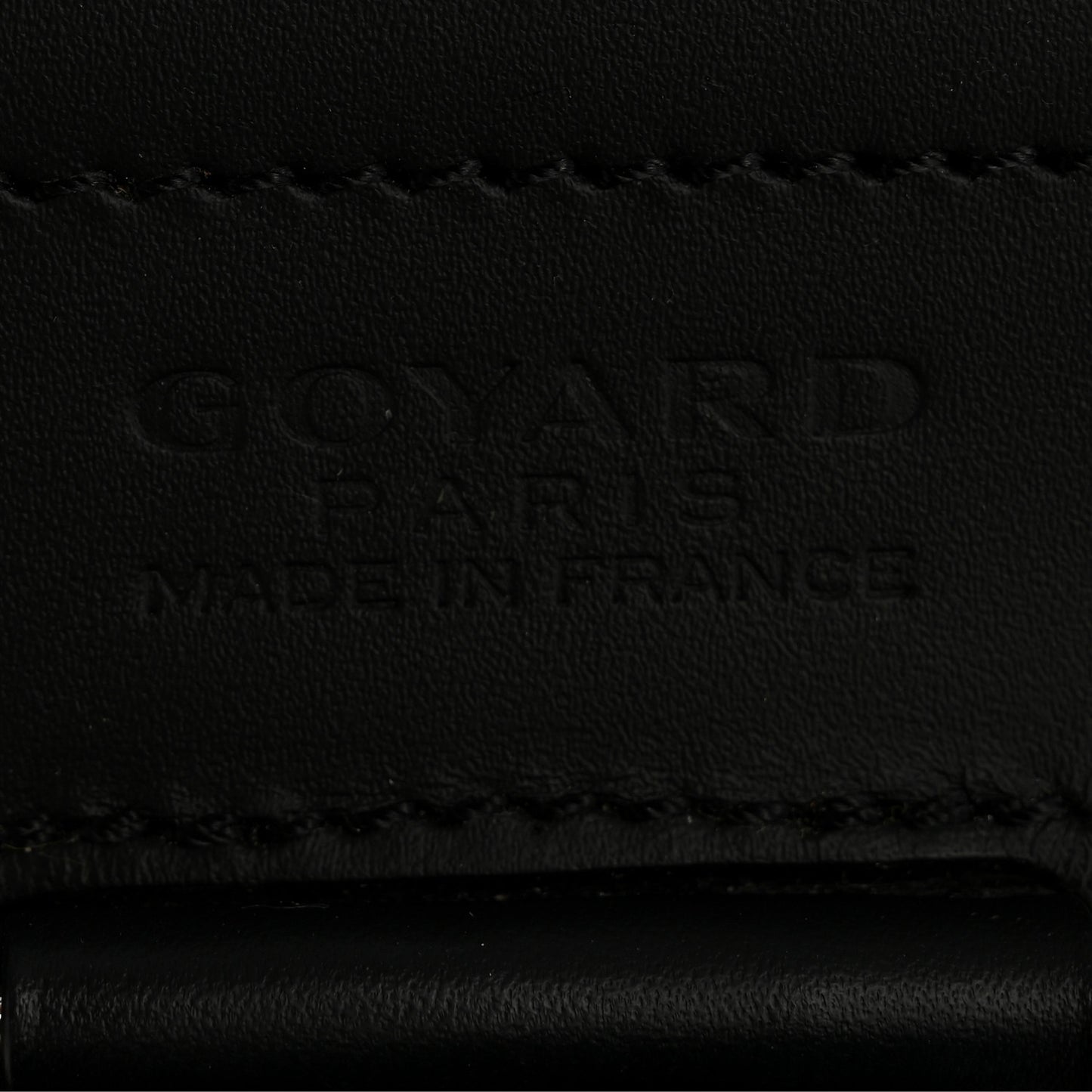 Goyardine Calfskin Alpin MM Backpack Black