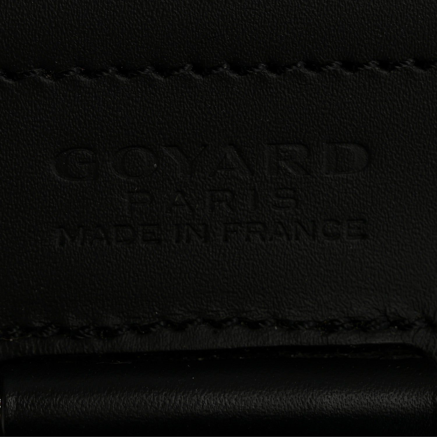 Goyard Goyardine Calfskin Alpin MM Backpack Black 6 of 15