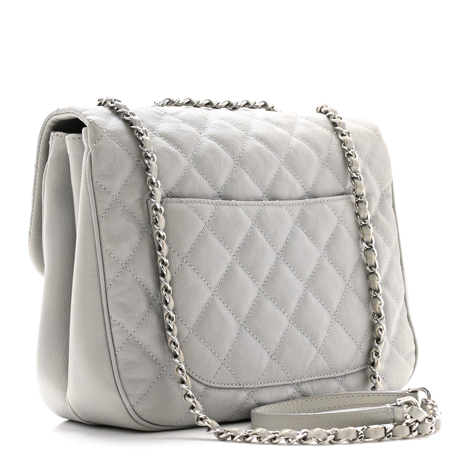 Chanel Caviar Quilted Large Urban Companion Flap Grey 3 of 10