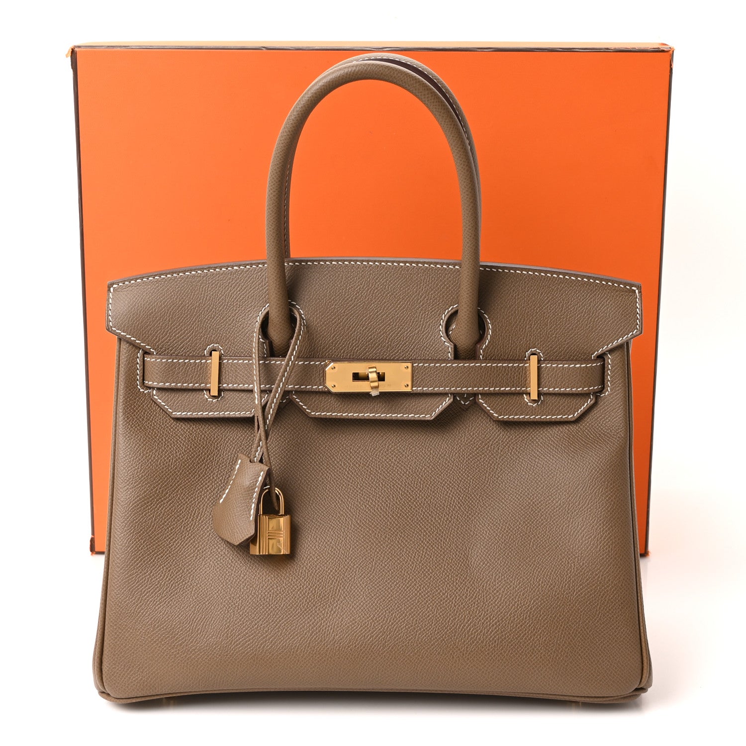 Hermes Epsom Birkin 30 Etoupe 11 of 11