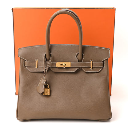 Hermes Epsom Birkin 30 Etoupe 11 of 11