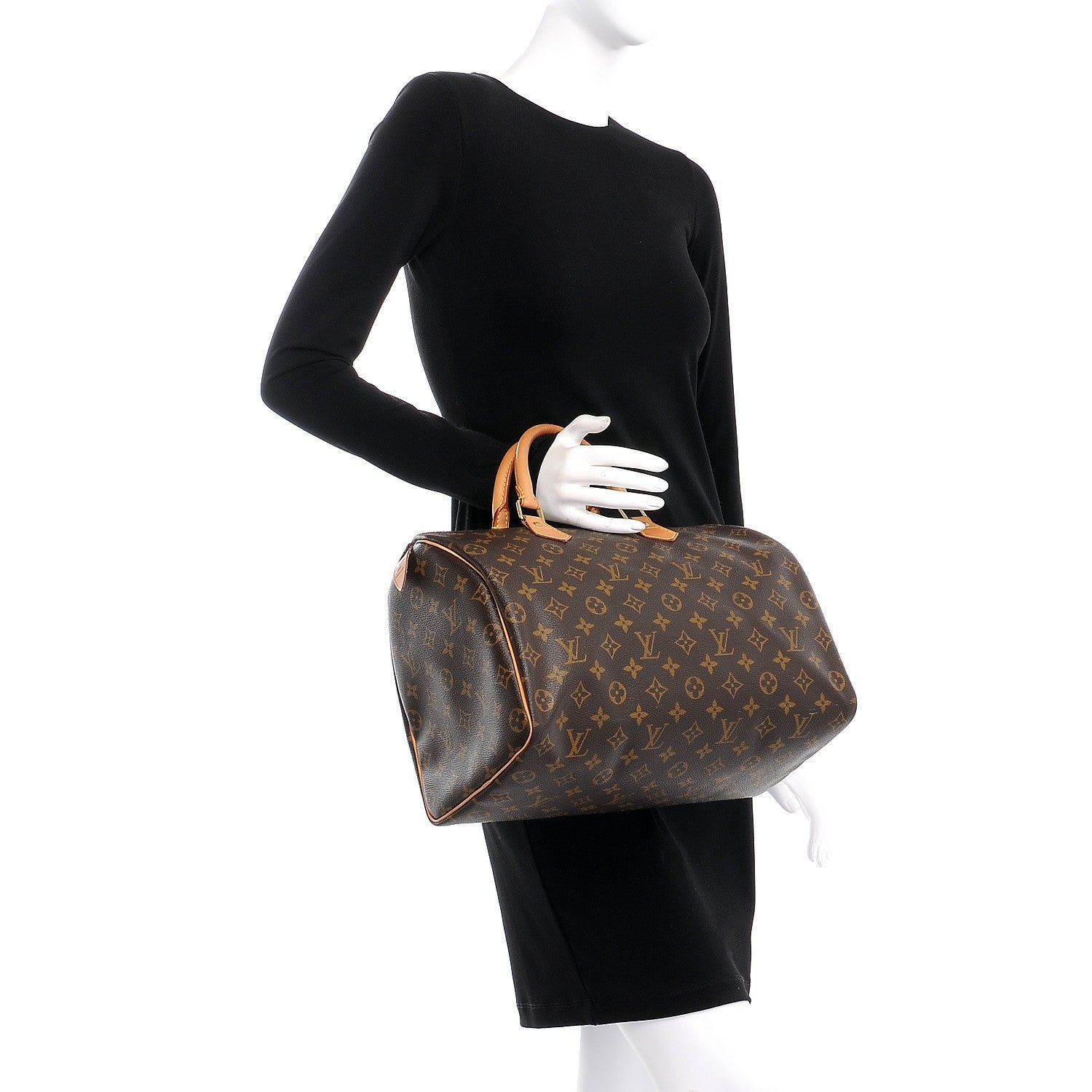 Louis Vuitton Monogram Speedy 35 2 of 14
